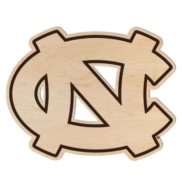 University of North Carolina Interlocked NC Wall Hanging – Crafted from Cherry and  Maple Wood - UNC Tarheels