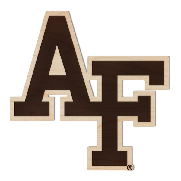Air Force Academy Logo Magnet - Crafted from Cherry or Maple Wood - Air Force Falcons