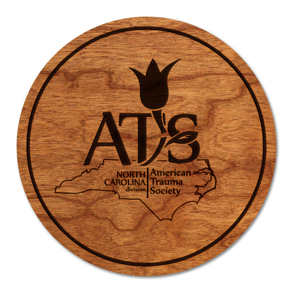 American Trauma Society Logo Coaster