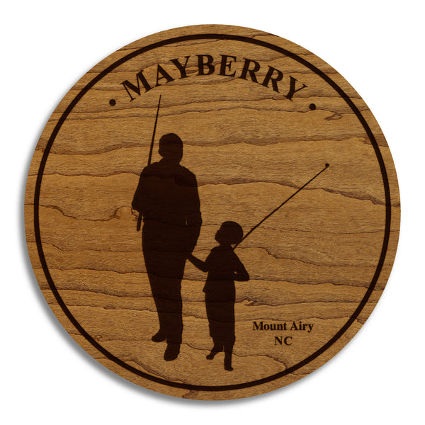 Andie and Opie Mayberry Coaster