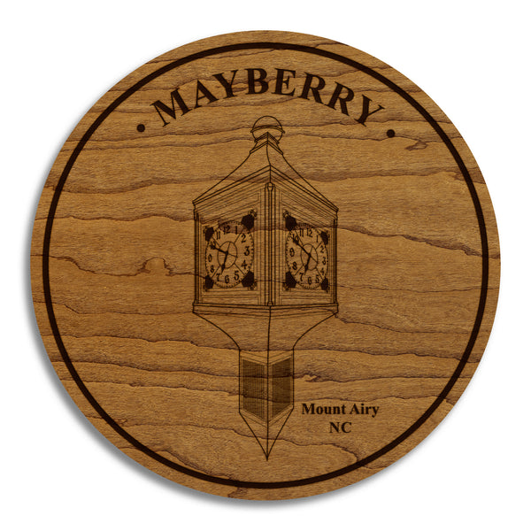 Mayberry Clock Coaster