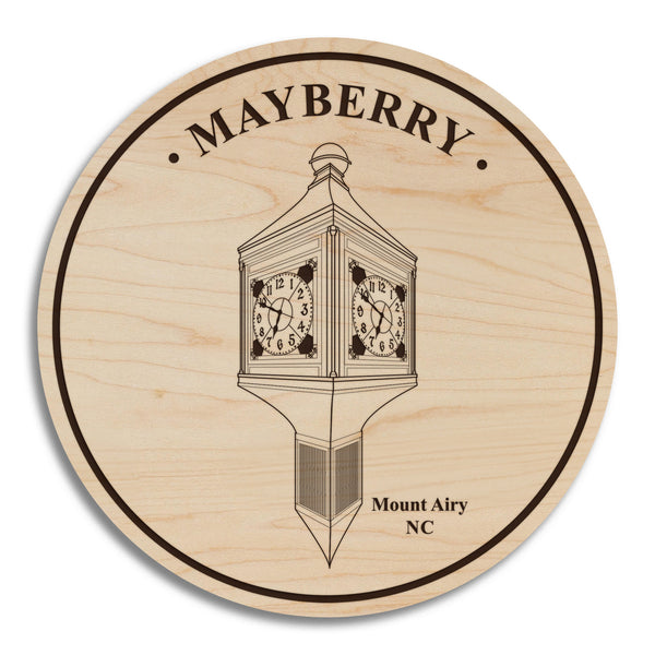 Mayberry Clock Coaster