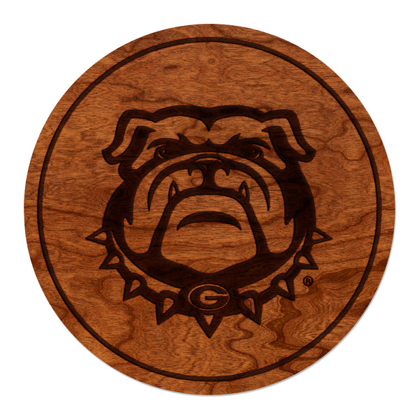 Georgia Coaster University of Georgia Athletic Bulldog Mark