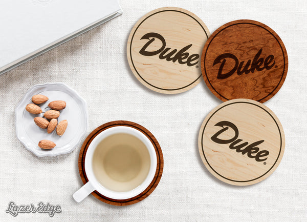 Duke University Coaster Duke University Wordmark Coaster