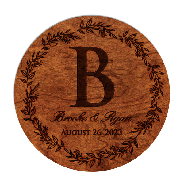 Custom Wedding Coaster