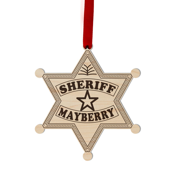 Mayberry Sheriff Ornament