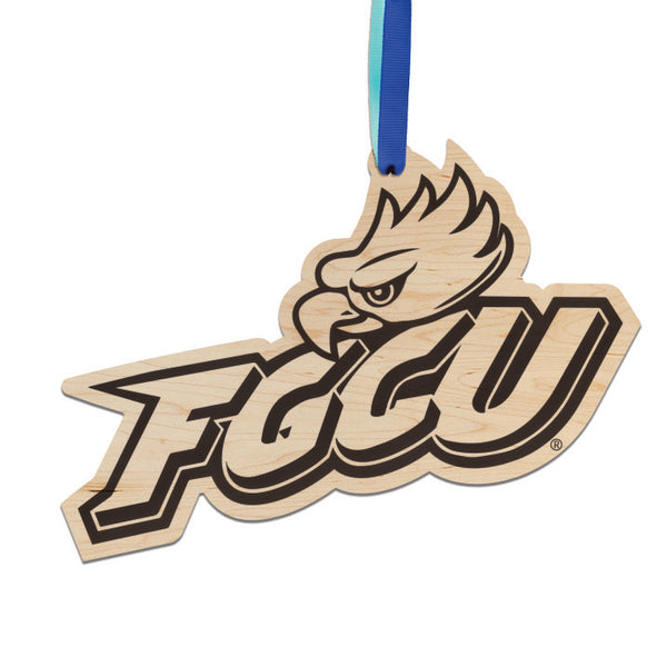 Florida Gulf Coast University Ornament Eagle Head with FGCU