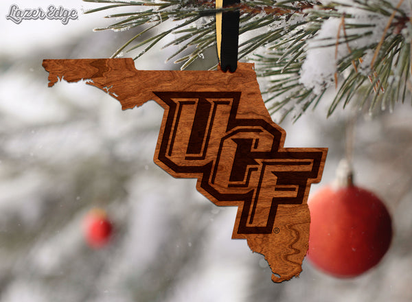 UCF (Central Florida) Ornament UCF on State