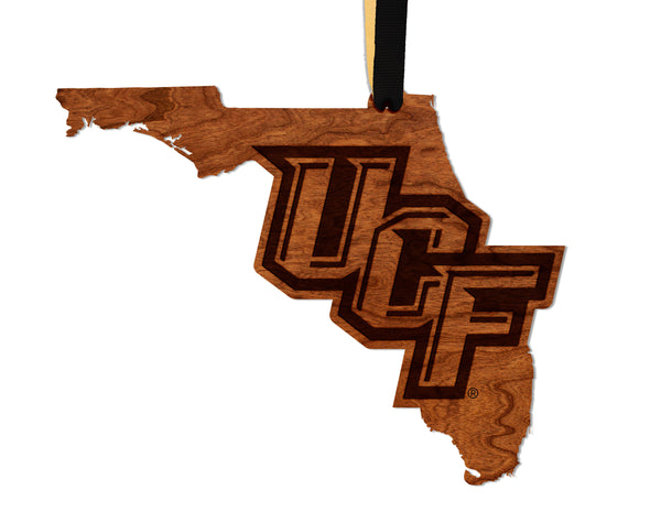 UCF (Central Florida) Ornament UCF on State