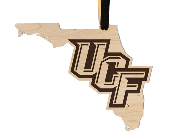 UCF (Central Florida) Ornament UCF on State
