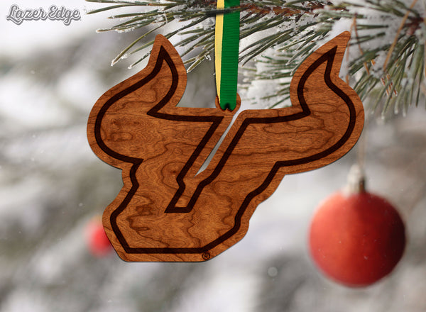 USF (South Florida) Ornament USF Bull Head