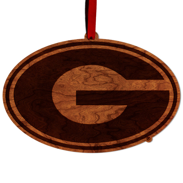 Georgia Ornament University of Georgia Athletic Primary Mark