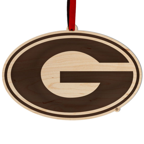 Georgia Ornament University of Georgia Athletic Primary Mark