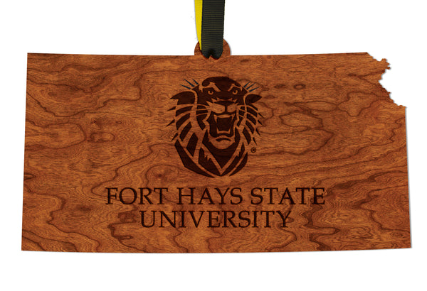 Fort Hays Ornament Fort Hays Institution Mark