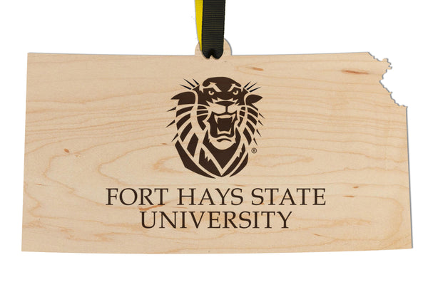 Fort Hays Ornament Fort Hays Institution Mark