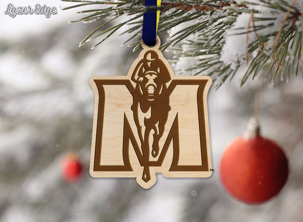 Murray State Ornament Block M Logo