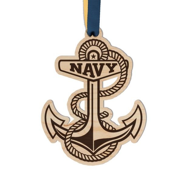 US Naval Academy Ornament Anchor