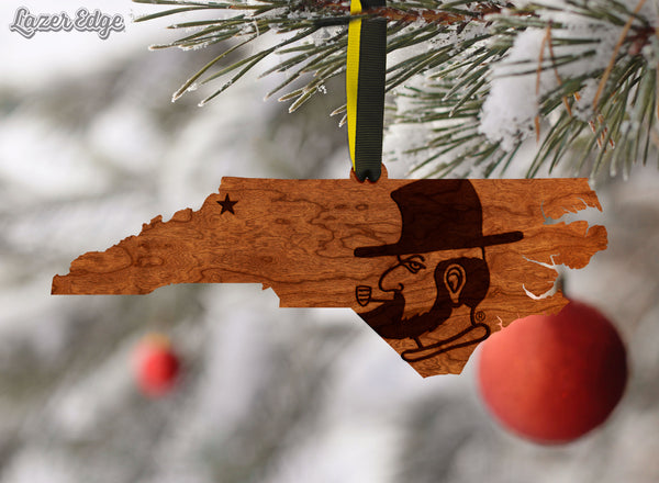 Appalachian State University Ornament Yosef on State