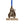 Load image into Gallery viewer, Duke Blue Devils Gothic Logo Ornament – Crafted from Cherry and Maple Wood – Duke University
