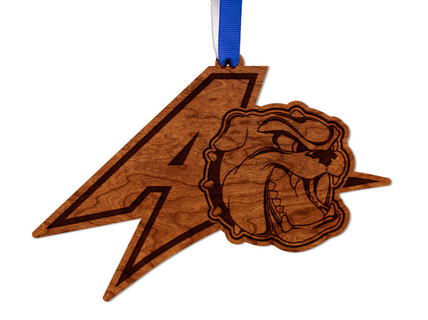UNC Asheville Ornament Bulldog A Logo