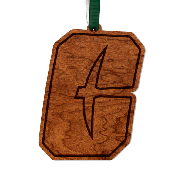 UNC Charlotte Ornament All in C Logo