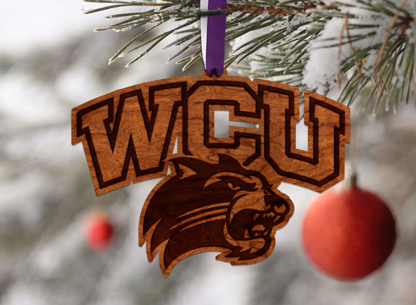 Western Carolina University Ornament WCU Logo