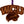 Load image into Gallery viewer, Western Carolina University Ornament WCU Logo
