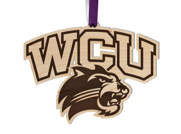 Western Carolina University Ornament WCU Logo
