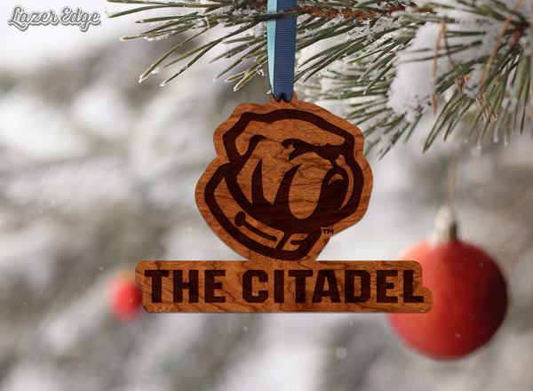 Citadel Ornament Bulldog with Citadel