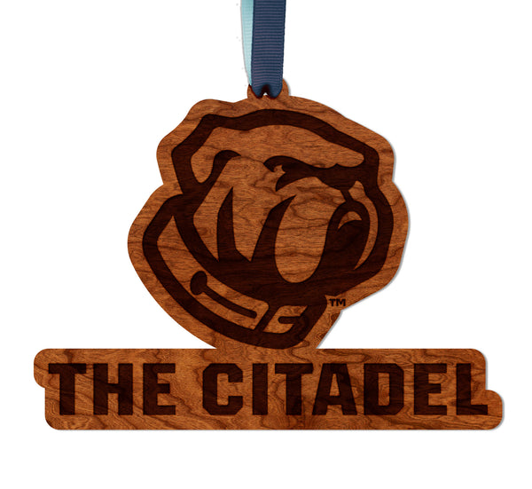 Citadel Ornament Bulldog with Citadel
