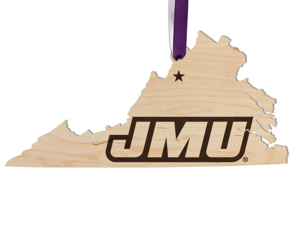 JMU Ornament JMU on State