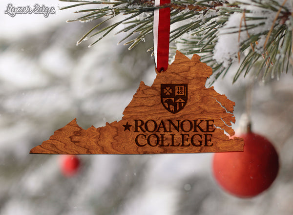 Roanoke College Ornament Roanoke College Institution Mark on State