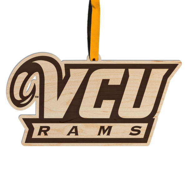 Virginia Commonwealth University Ornament VCU Rams Wordmark