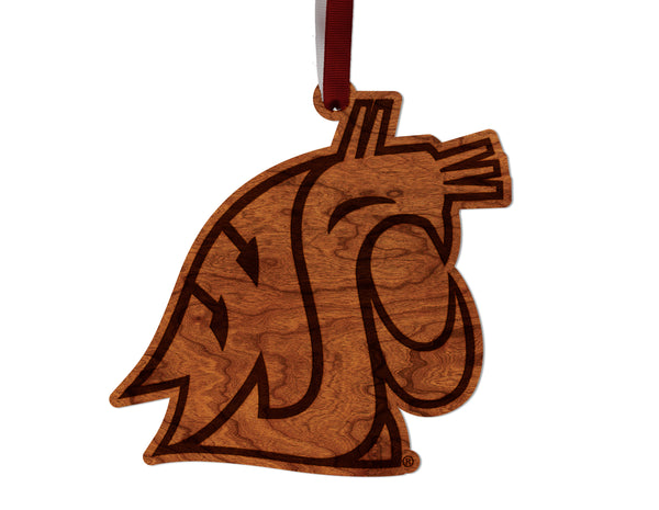 Washington State University Ornament Cougarhead