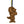 Load image into Gallery viewer, Marquette University Iggy Ornament – Crafted from Cherry and Maple Wood – Marquette Golden Eagles
