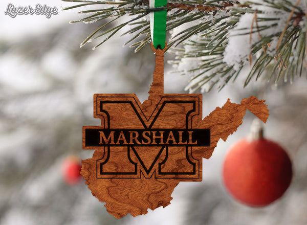 Marshall Ornament Block M on State