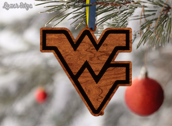 West Virginia Ornament Flying WV