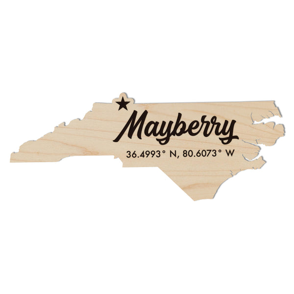 Mayberry NC, Coordinates Magnet