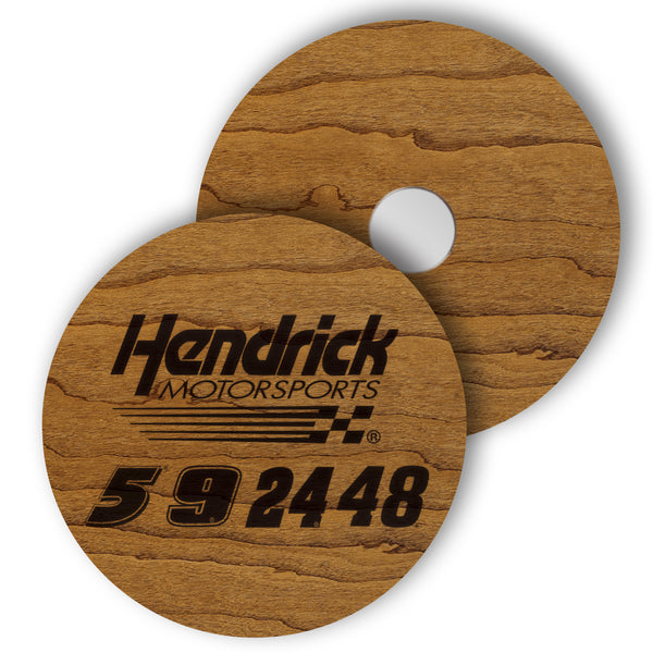 Hendrick Motorsports Drivers Wooden Magnet 2 Pack | Crafted from Cherry and Maple Wood | Made in USA | Officially Licensed by Hendrick Motorsport