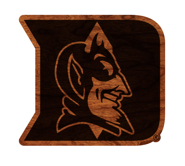 Duke University Magnet Iron Duke D with Devil Head