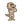 Load image into Gallery viewer, Marquette University Iggy Magnet - Crafted from Cherry or Maple Wood - Marquette Golden Eagles
