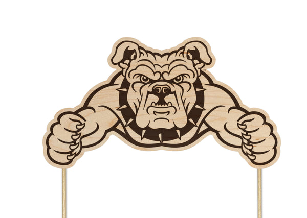 NC A&T Cake Topper NC Central A & T Bulldog Cake Topper