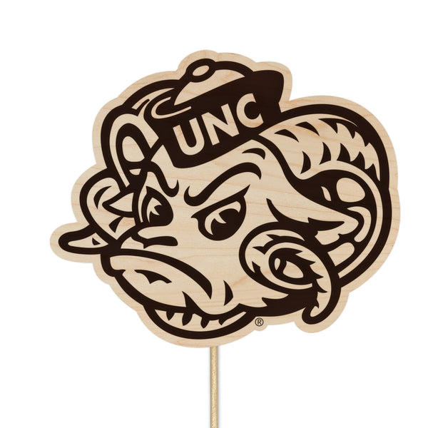 UNC Chapel Hill Cake Topper UNC Ramses Head