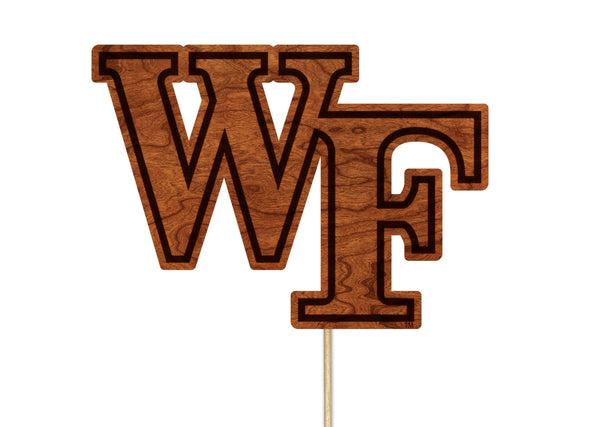 Wake Forest University Cake Topper Wake Forest WF Cake Topper