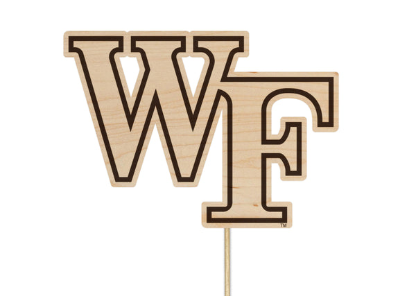 Wake Forest University Cake Topper Wake Forest WF Cake Topper