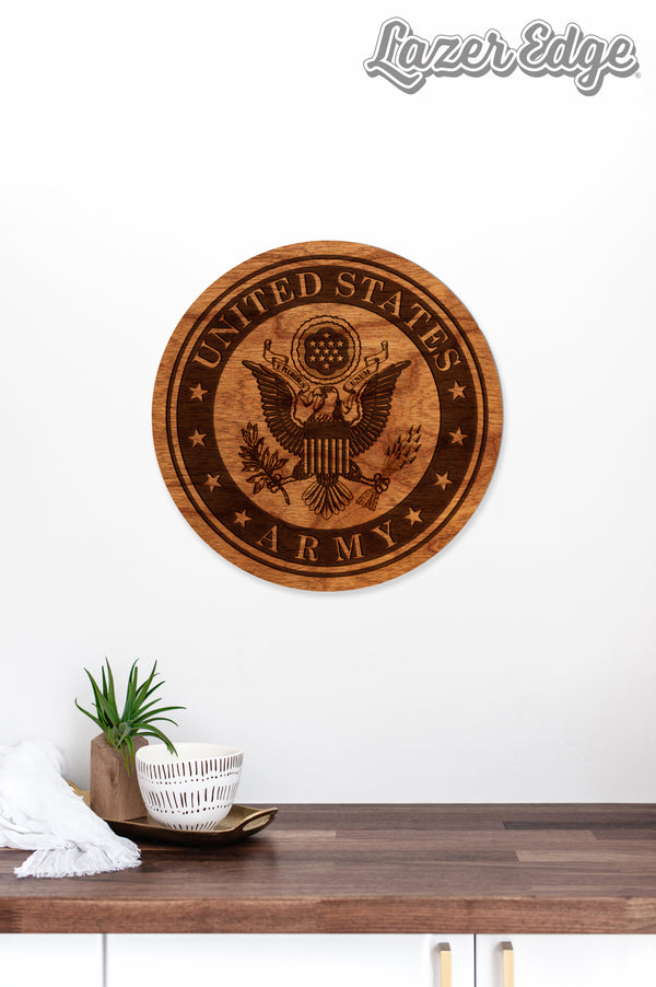 Non Collegiate Item Wall Hanging Army Seal