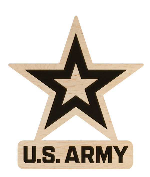 Non Collegiate Item Wall Hanging Army