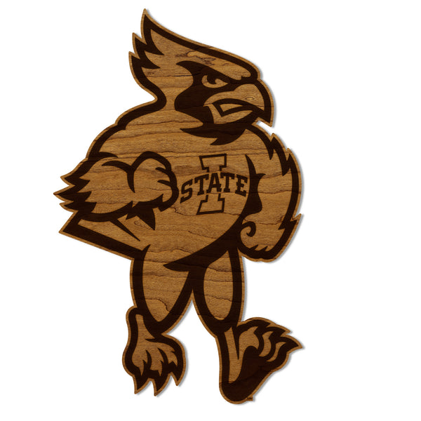 Iowa State University Cy the Cardinal Wall Hanging