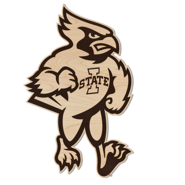 Iowa State University Cy the Cardinal Wall Hanging