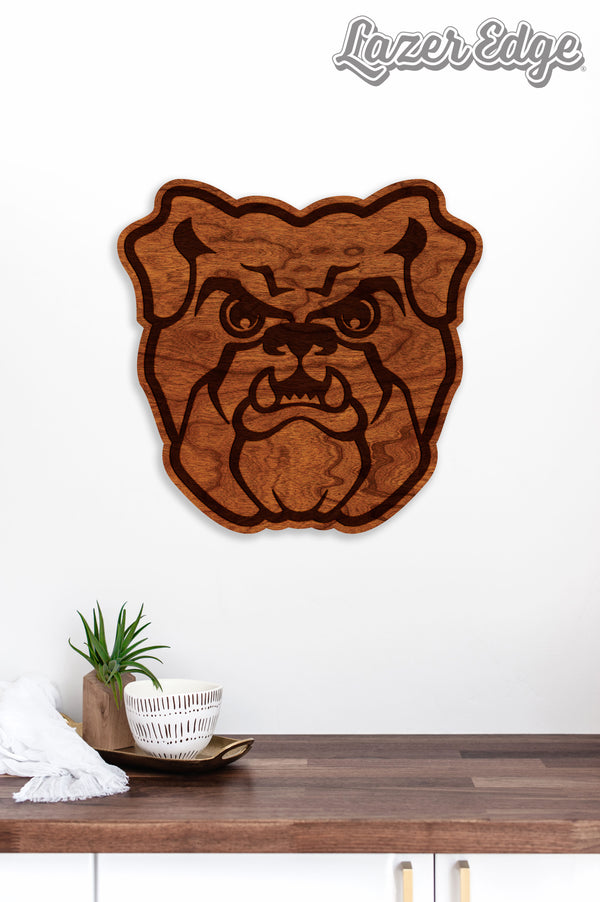 Butler Wall Hanging Bulldog Head